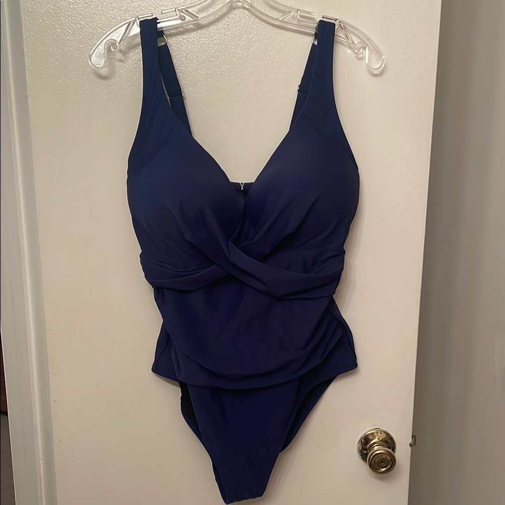 CUPSHE Swimsuit Ruched Bathing Suit Curvy Tummy Control Swimwear NWT